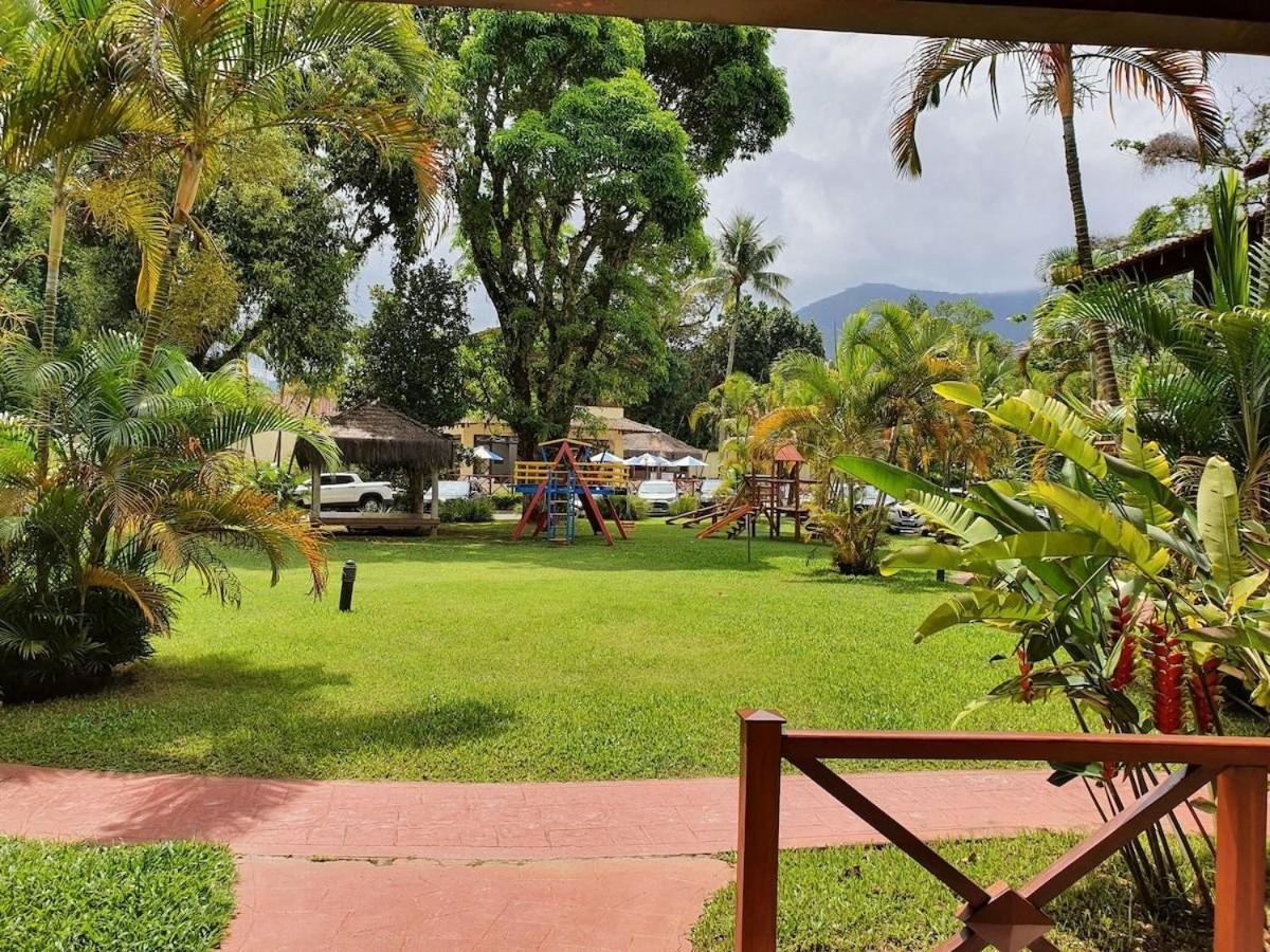 Flat recém reformado Cond. Canto do Mar-Maresias Esterno foto